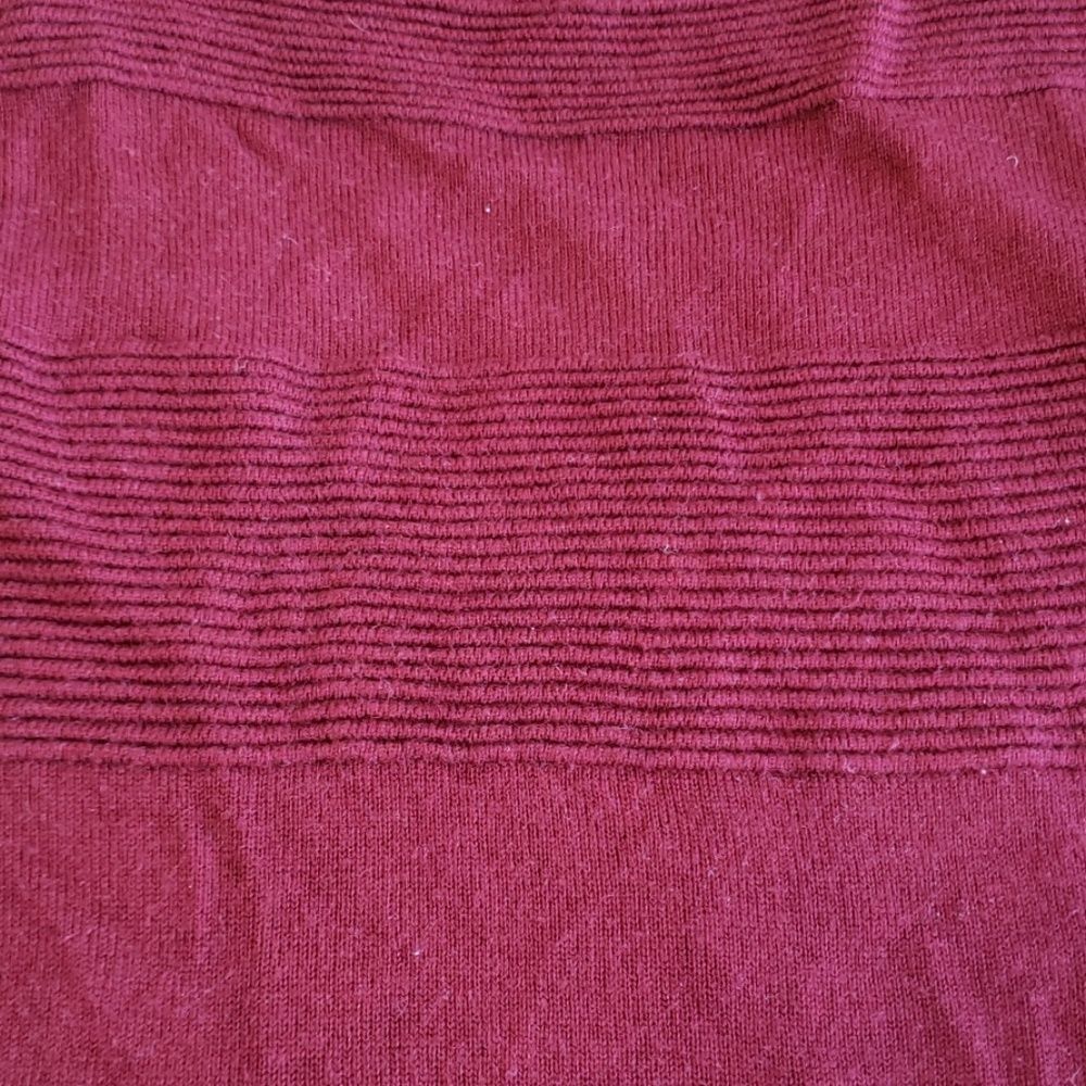 Romeo & Juliet Couture Sweater - Burgundy - Picture 4 of 5